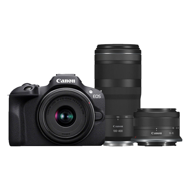 Canon EOS USM + STM F/5.6-8 RF Express Kamera + - RF-S R100 18-45mm 100-400mm IS IS
